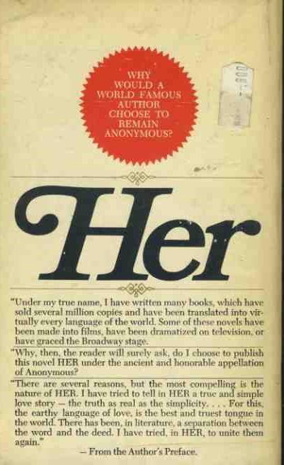 Her. A novel of an encounter betwenn a man and a woman