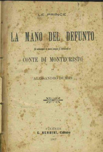 La mano del defunto - Le Prince - copertina