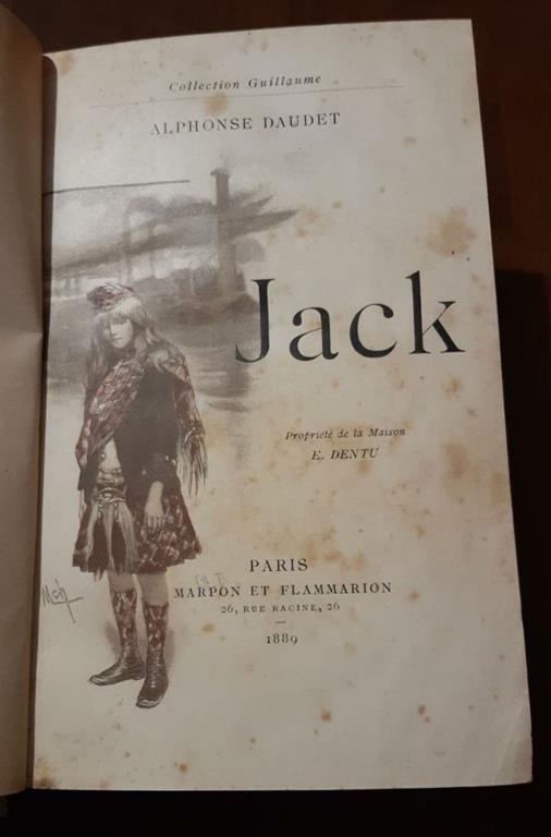 Jach - Alphonse Daudet - copertina