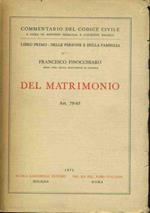 Del matrimonio