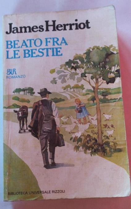 Beato fra le bestie - James Herriot - copertina