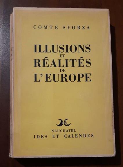 L' Illusion et rèalitès de L'Europe - copertina