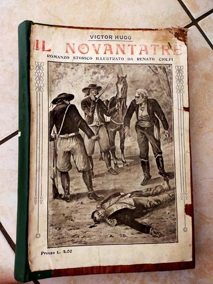 Il novantatre romanzo storico illustrato - Victor Hugo - copertina