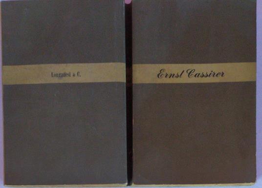 Il mito dello stato - Ernst Cassirer - copertina