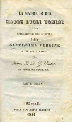 La madre di Dio. La madre degli uomini - G. Ventura - copertina
