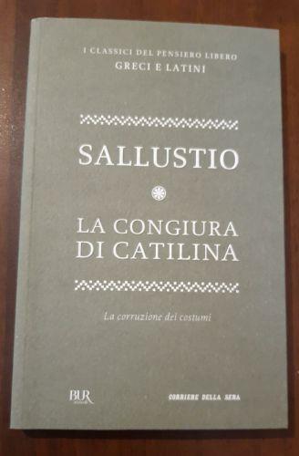 La congiura di Catilina - C. Crispo Sallustio - copertina