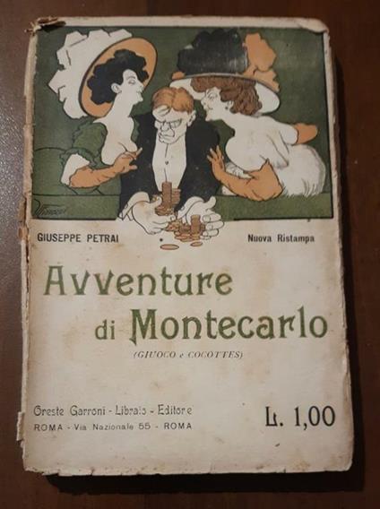 Avventure di Montecarlo - Giuseppe Petralia - copertina