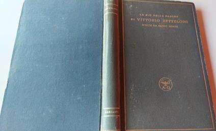 Le piu' belle pagine di Vittorio Betteloni - Silvio Benco - copertina
