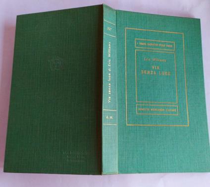 Via senza luce - Eric Williams - copertina