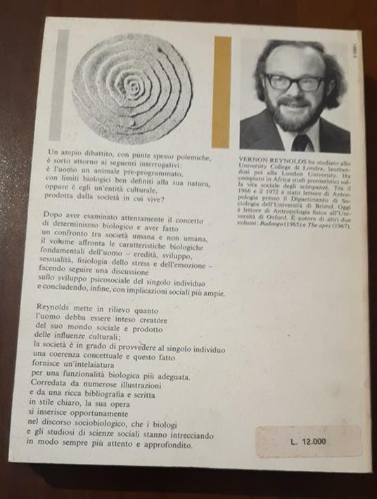 La biologia dell'azione umana - Vernon Reynolds - 2