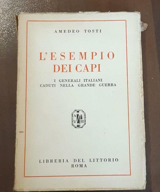 L' esempio dei campi - Amedeo Tosti - copertina