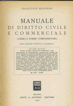 Manuale di diritto civile e commerciale. Vol. 5