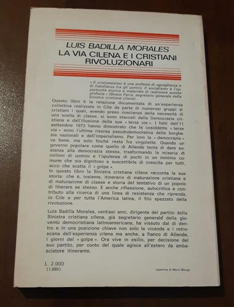 La via Cilena e i cristiani rivoluzionari - 2