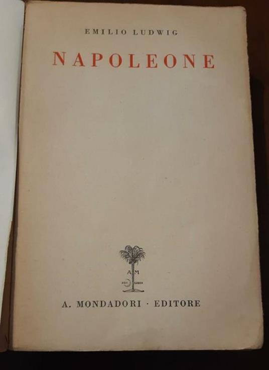 Napoleone - Emil Ludwig - copertina