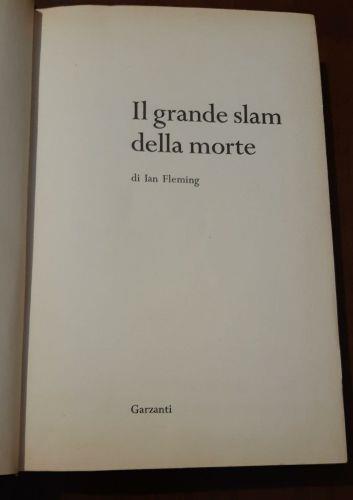 Il grande slam della morte - Ian Fleming - copertina