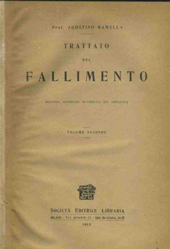 Trattato del fallimento. Voll.1-2 - Agostino Ramelli - copertina