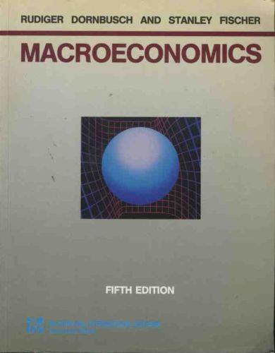 Macroeconomics - Rudiger Dornbusch - copertina