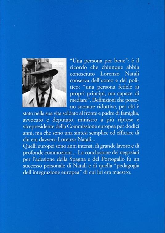 Lorenzo Natali in Europa, ricordi e testimonianze - 2
