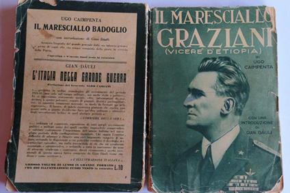 Il maresciallo Graziani. (L'africano) - Ugo Caimpenta - copertina