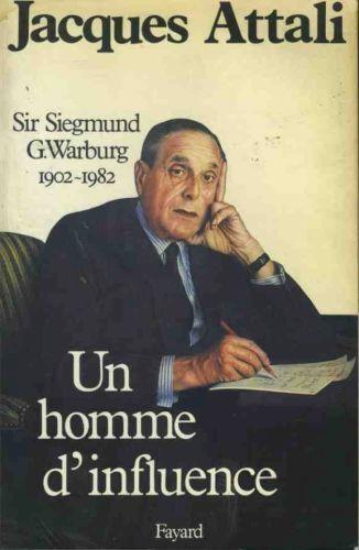 Un homme d'influence - Jacques Attali - copertina