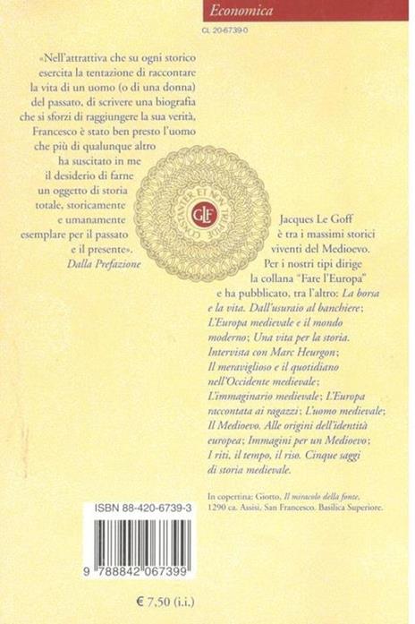 San Francesco d'Assisi - Jacques Le Goff - 2