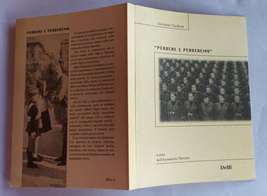 Perdere e perderemo - copertina
