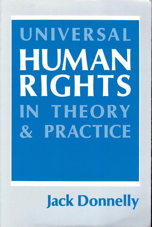 Universal Human Rights in Theory and Practice - copertina
