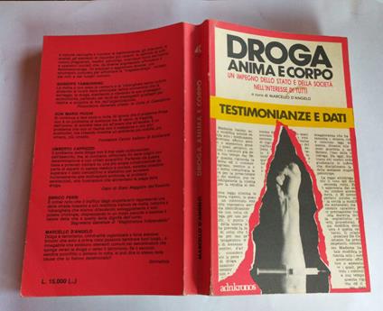 Droga. Anima e corpo - copertina