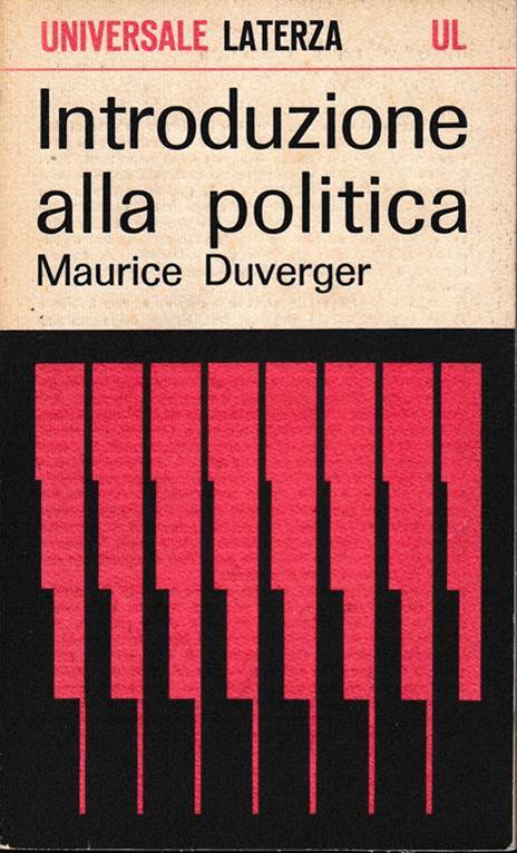 Introduzione alla politica - Maurice Duverger - copertina