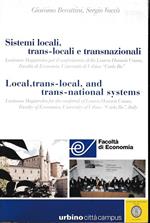 Sistemi locali, trans-locali e transnazionali - Local, trans-local, and trans-national systems (bilingue)