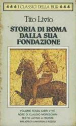 Storia di Roma dalla sua fondazione. Volume III