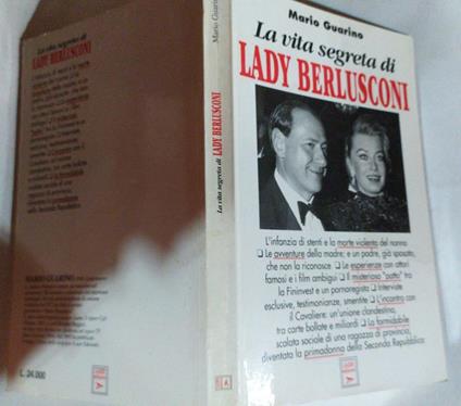 La vita segreta di Lady Berlusconi - Mario Guarino - copertina