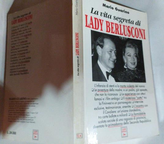 La vita segreta di Lady Berlusconi - Mario Guarino - copertina