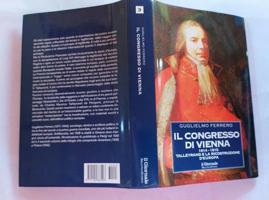 Il Congresso di Vienna Volume 2 - Guglielmo Ferrero - copertina