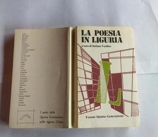 La poesia in Liguria - copertina