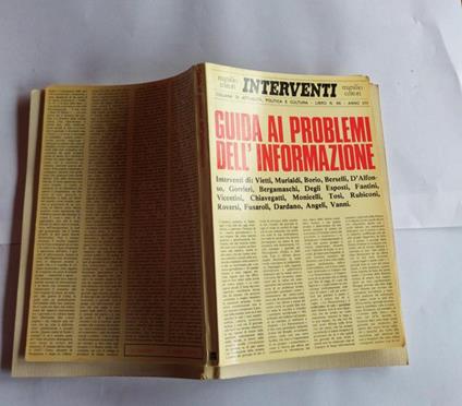Guida ai problemi dell'informazione - copertina