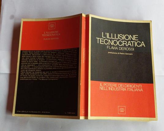 L' illusione tecnocratica - Flavia Derossi - copertina