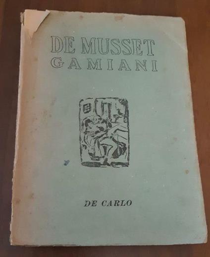 De Musset - copertina