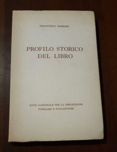 Profilo Storico del libro - Francesco Barberi - copertina
