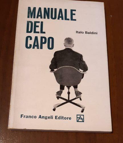 Manuale del capo - Baldini - copertina