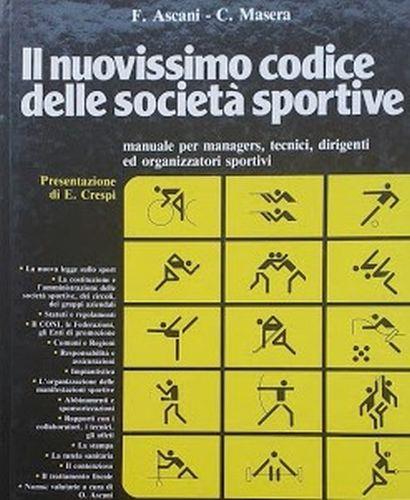 Il nuovissimo codice delle società sportive - Franco Ascani - copertina