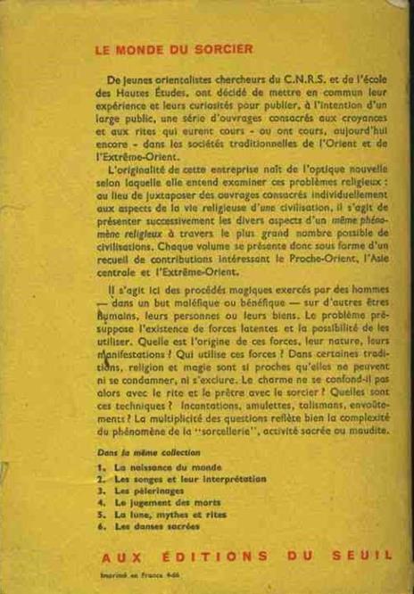 Le monde du sorcier - 2