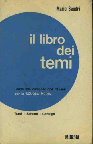 Il libro dei temi - Mario Sandri - copertina
