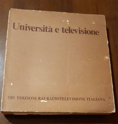 Università e televisione - Pietro Prini - copertina