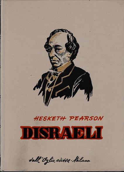 Disraeli - Hesketh Pearson - copertina