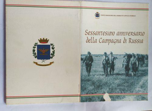 Sessantesimo anniversario della Campagna di Russia - copertina