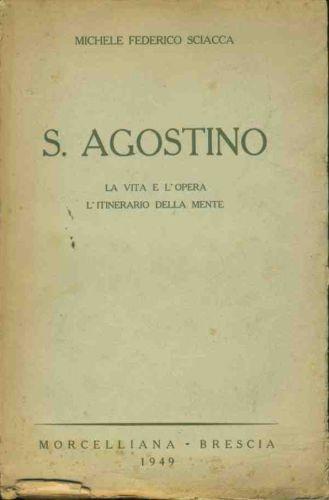 S. Agostino - Michele Federico Sciacca - copertina