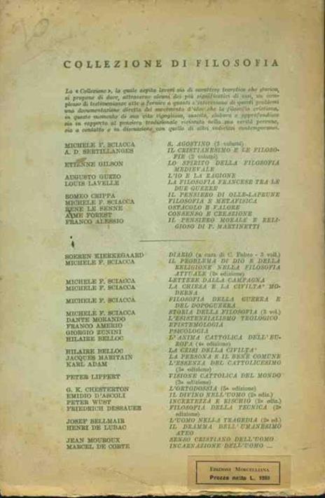 S. Agostino - Michele Federico Sciacca - 2