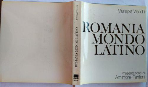 Romania mondo Latino - Mariapia Vecchi - copertina