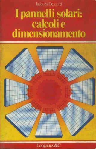 I pannelli solari: calcoli e dimensionamento - copertina